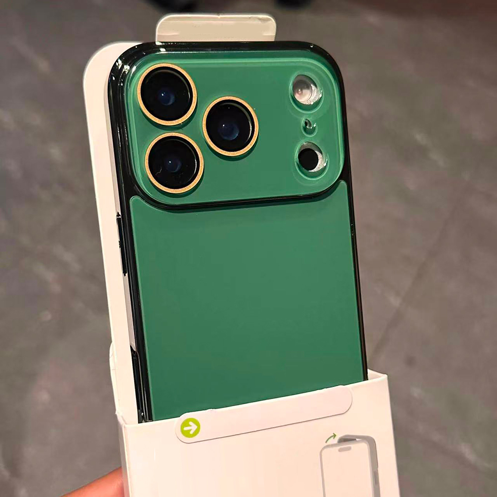 Tempered Glass Screen - เคสป้องกันเลนส์กระจกนิรภัยเคลือบเงาสำหรับ iPhone Air 17 16 15