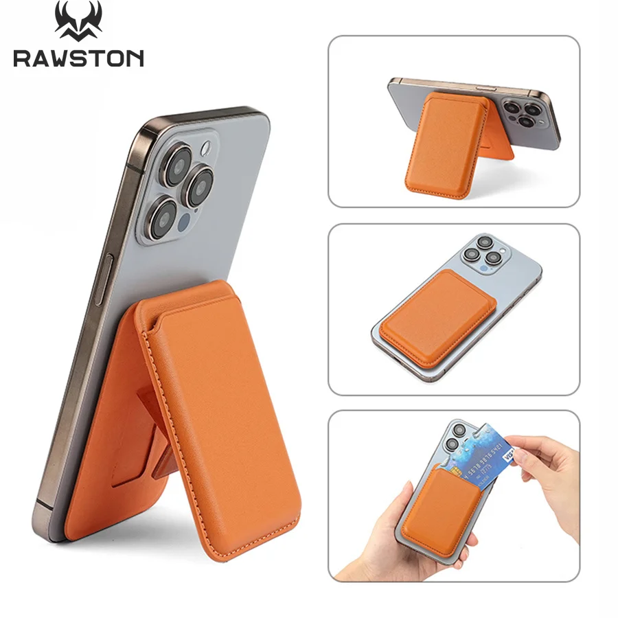 Phone Accessories And Gadgets - Kickstandกระเป๋าสตางค์หนังแม่เหล็กสําหรับiPhone 17 16 15 14 Pro