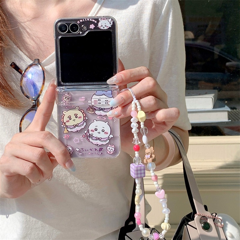 Phone Zone Accessories & Repair Lake Charles La - เคสโทรศัพท์อนิเมะ Chiikawa สำหรับ Samsung Galaxy Z