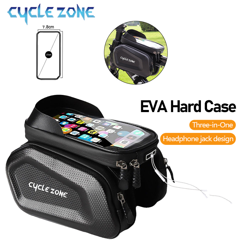 Phone Zone Accessories & Repair Lake Charles La - กระเป๋าจักรยานหน้าจอสัมผัสเคสโทรศัพท์ผู้ถือความจุขนาดใหญ่กรอบด้านบนหลอดกระเป๋าMTBจักรยานถนนกระเป๋าเคสโทรศัพท์อุปกรณ์ขี่จักรยาน
