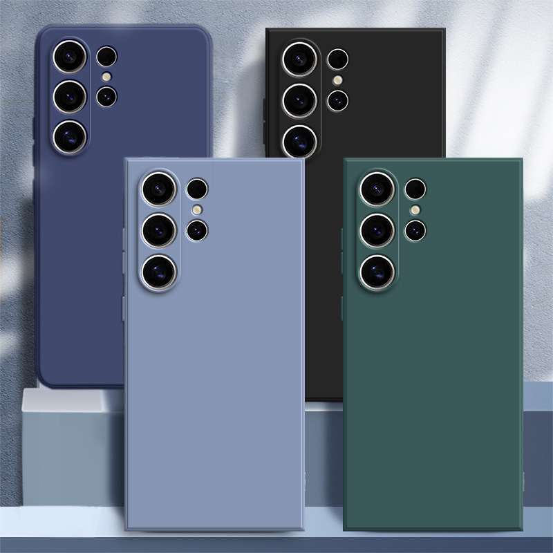 Phone Accessories Online Shop - S24 S23 S22 Ultra Plus FEกรณีซิลิโคนเหลวสําหรับSamsung