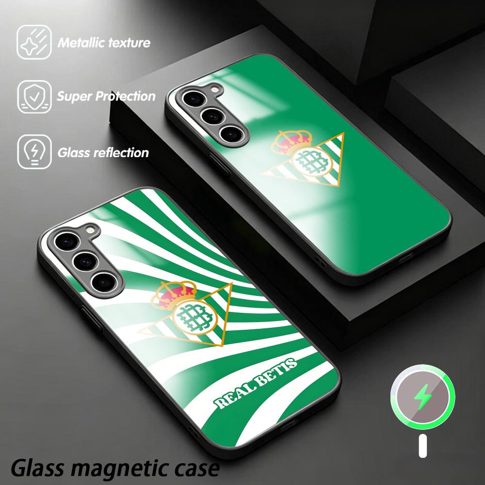 Magnetic Phone Case - เคสโทรศัพท์ดีไซน์หรูหรา R-Real B-Betis-s สำหรับ Samsung S26
