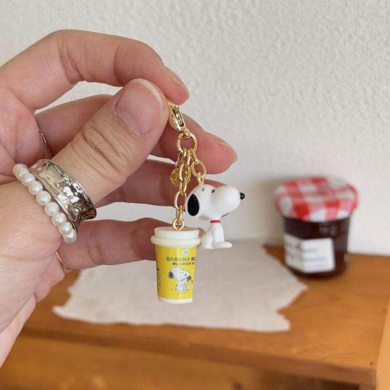 Phone Accessories From China - จี้สโนปี้ใหม่ น่ารักสไตล์การ์ตูน ลูกสุนัข พร้อมซิปสำหรับตกแต่งกระเป๋า น่ารัก เหมาะสำหรับตกแต่งสมุดบันทึก