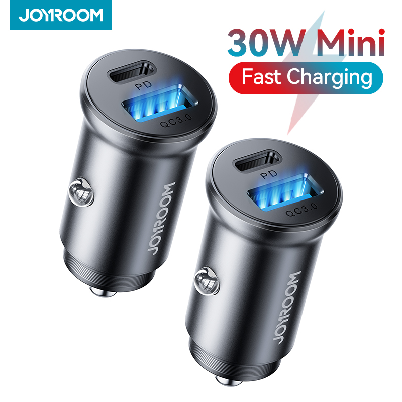 Joyroom 30W Car Charger PD QC3 - Phone Accessories Android บทวิจารณ์และราคา