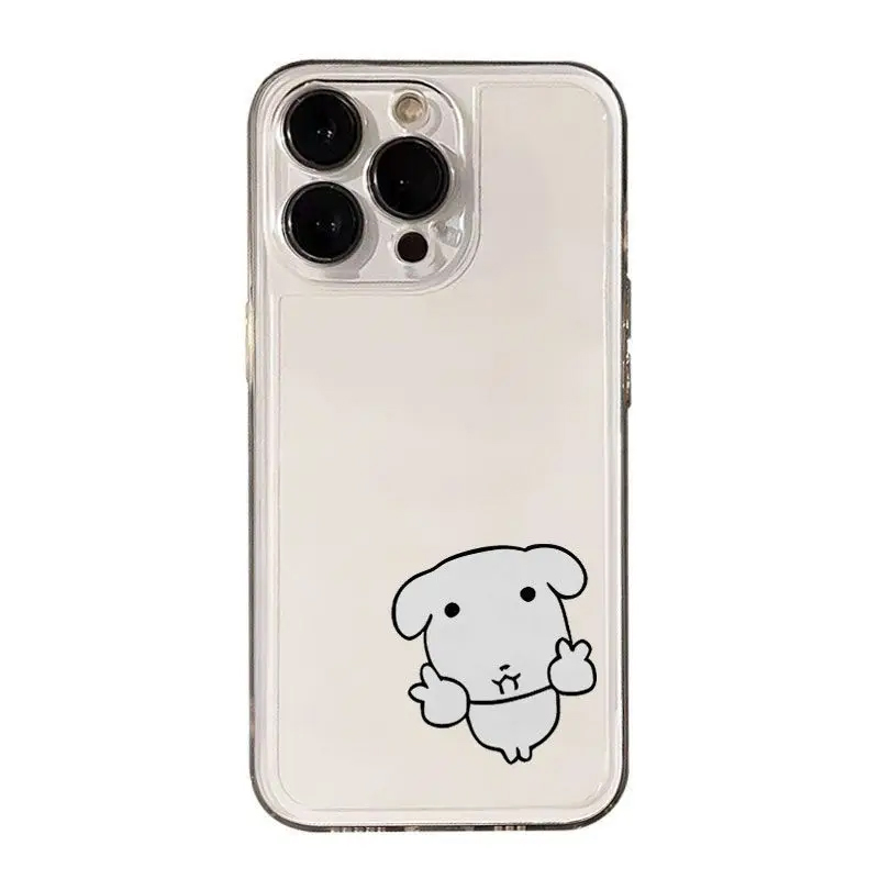 เคสโทรศัพท์ใสลายคู่รักน้องหมาแ - Y2K Phone Accessories บทวิจารณ์และราคา