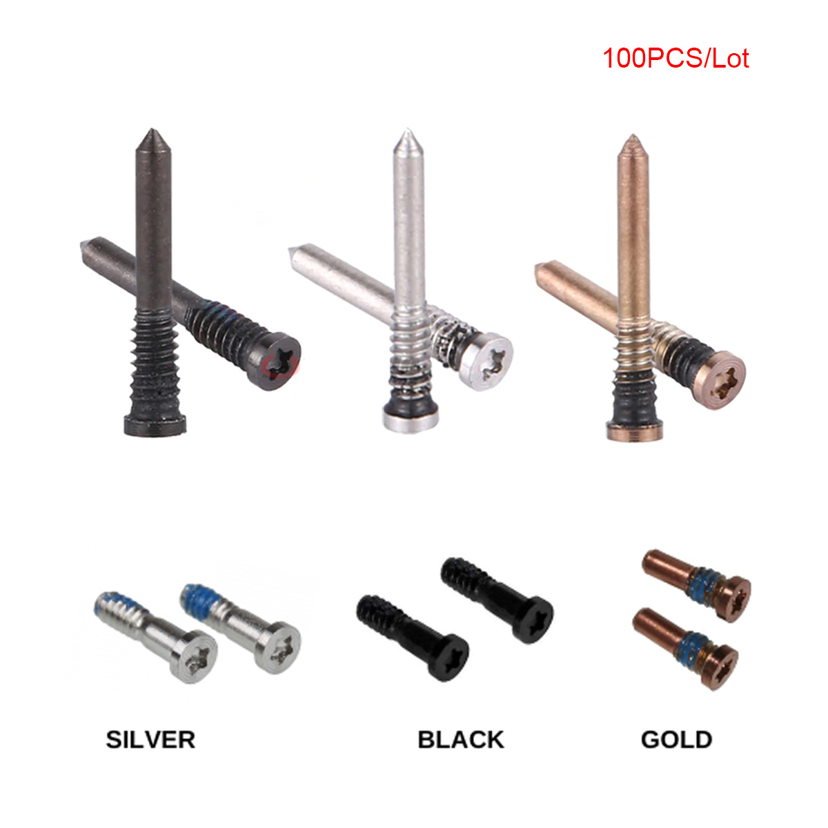สกรูหัวเพนทาโลเบ 100 ชิ้น สำหร - Phone Accessories Design บทวิจารณ์และราคา