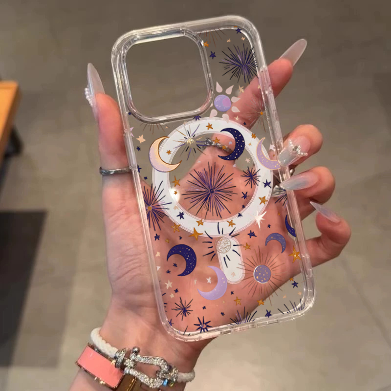 โรแมนติกซัน มูน สตาร์สเคสโทรศั - Magnetic Phone Case บทวิจารณ์และราคา